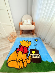 Winnie the Pooh Personalized | Handmade Tufted Rug