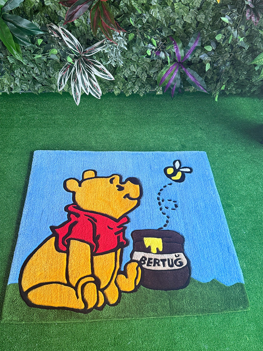 Winnie the Pooh Personalized | Handmade Tufted Rug