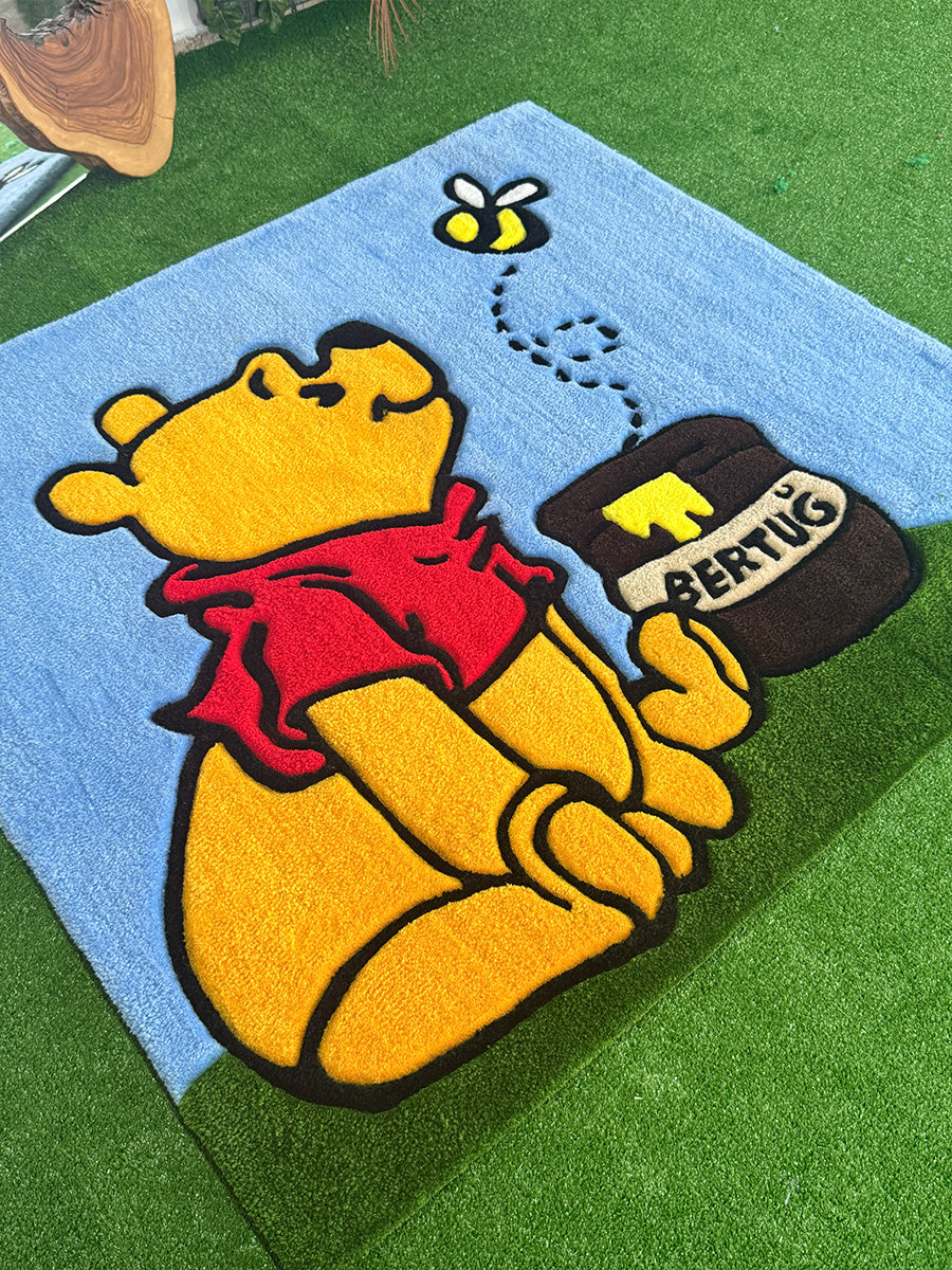 Winnie the Pooh Personalized | Handmade Tufted Rug