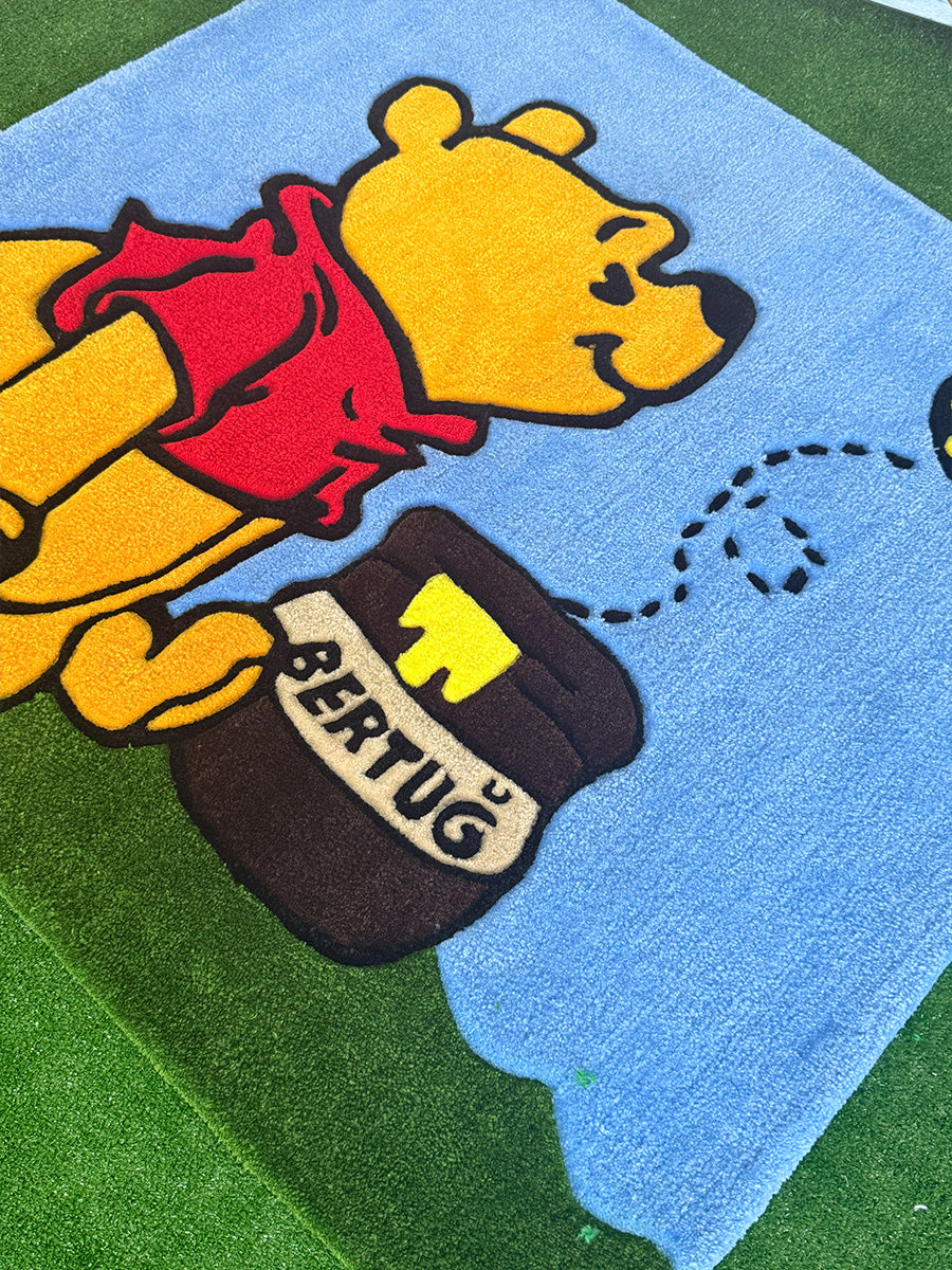 Winnie the Pooh Personalized | Handmade Tufted Rug