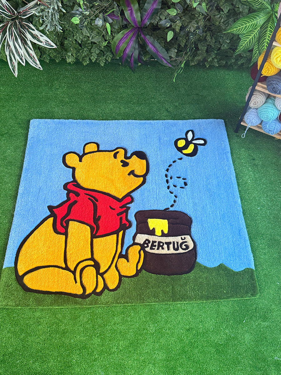 Winnie the Pooh Personalized | Handmade Tufted Rug