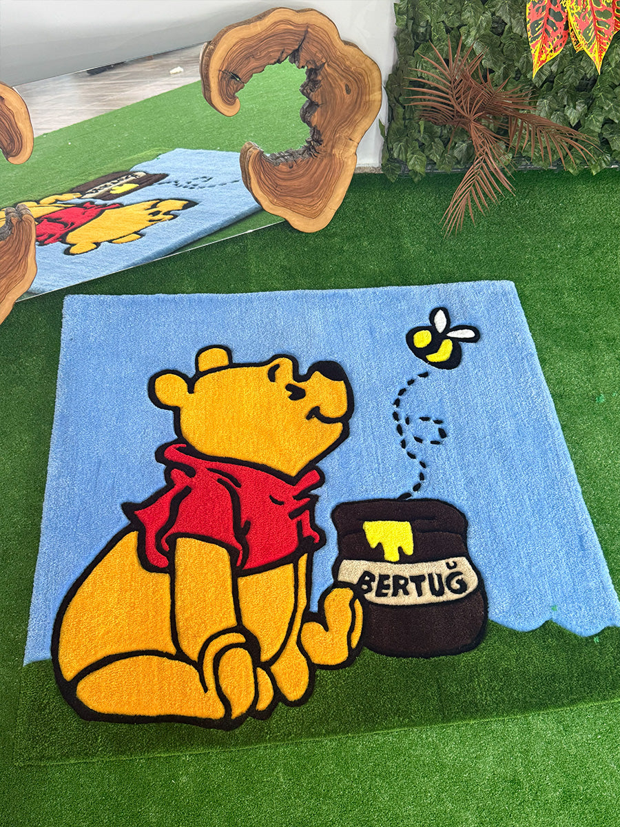 Winnie the Pooh Personalized | Handmade Tufted Rug