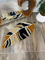 Yaprak Tufting Halısı Kilim Yaprak Halı Tufting Halı